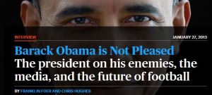 Interview with Obama by the new republic